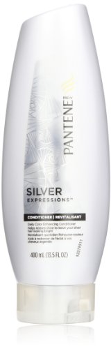 Pantene Silver Expressions Daily Color Enhancing Conditioner 13.5 Fl Oz (Pack of 2)