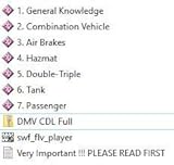 CDL Questions and Answers - A-B TESTS - CDL PERMIT