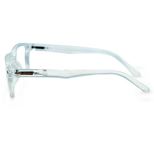 In Style Eyes Seymore Retro BiFocal Reading Glasses Clear 3.50