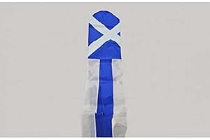 Scotland WINDSOCK Flag 3' - Scottish WINDSOCKS flags 150 cm - Drapeau Ecosse AZ FLAG