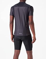 GORE WEAR Men's C3 Zip Jersey, Terra Grey/Black, XXL