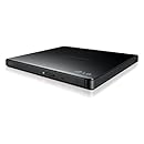 LG Electronics 8X USB 2.0 Super Multi Ultra Slim Portable DVD Writer Drive +/-RW External Drive with M-DISC Support (Black) GP65NB60
