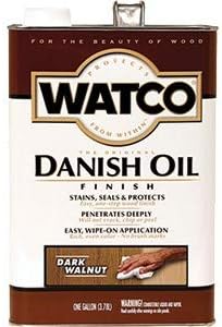 Watco 65831 1G Dark Walnut Danish Oil - 2ct. Case