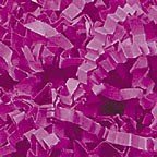 Pro-Pak 1 lb Fuchsia Crinkle Cut Shred