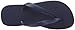 Havaianas Women's Slim Organic Sandal Silver Flip Flop, Navy Blue, 35 BR (6 M US)