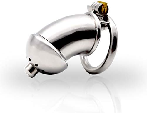 MDBLYJ Chastity with Men's Shackles and Anti-Off Rings (Size : 50mm)