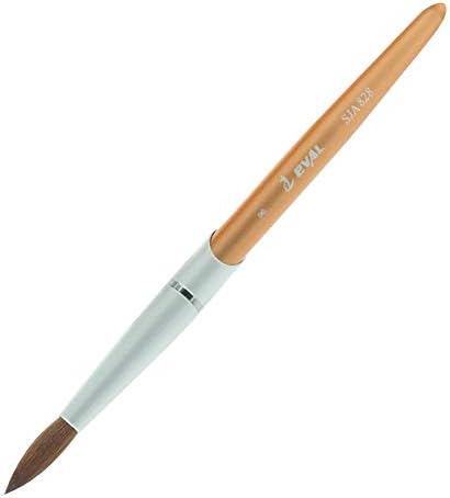 Mitini 100% Kolinsky Sable Brushes Acrylic Nail Brush Professional Nail Art Tool Four Colors (Y-8)