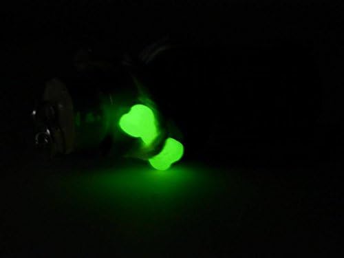 Glowing Living Dead Potion, Bottle Necklace, Handmade