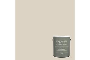 KILZ Magnolia Home by Joanna Gaines Classic Interior Wall, Ceiling, Trim Paint and Primer, Eggshell Finish, 1 Gallon - SOFT LINEN