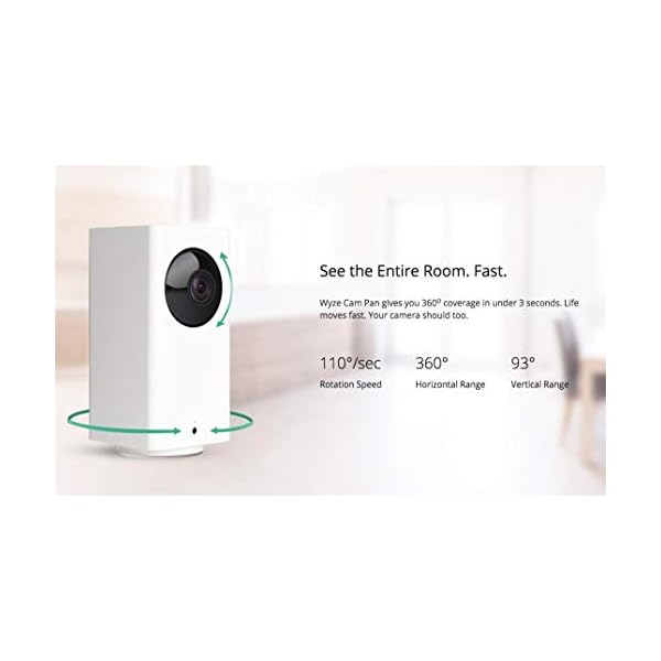 Wyze Cam Pan 1080p Pan Tilt Zoom Wi Fi Indoor Smart Home Camera With Night Vision 2 Way Audio Works With Alexa The Todaydealsgo Com