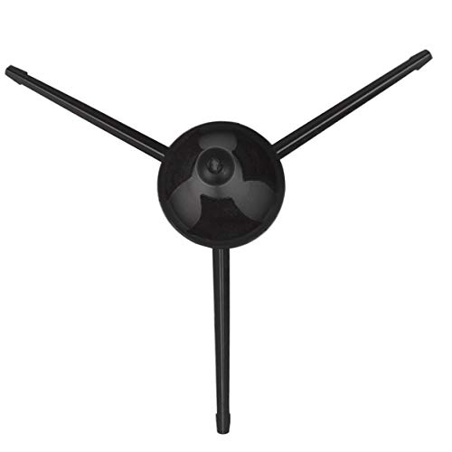 Portable ABS Clarinet Stand Folding Oboe Tripod Stand Holder with Detachable 3-Leg Metal Support Wind Instrument Accessory