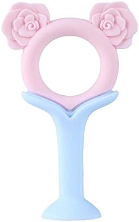 Safety Cute Baby Teether Kids Silicone Soother Teething Chewable Pacifier Baby Teeth Care Baby Feeding Props Kids Hands Toys