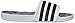 adidas Men's Adissage 2.0 Slides Sandal, White/Black/White, 5