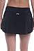 Penn Women's Active Skorts: Wide Band, Low Rise Tennis or Golf Skirt with Shorts,Black,Medium