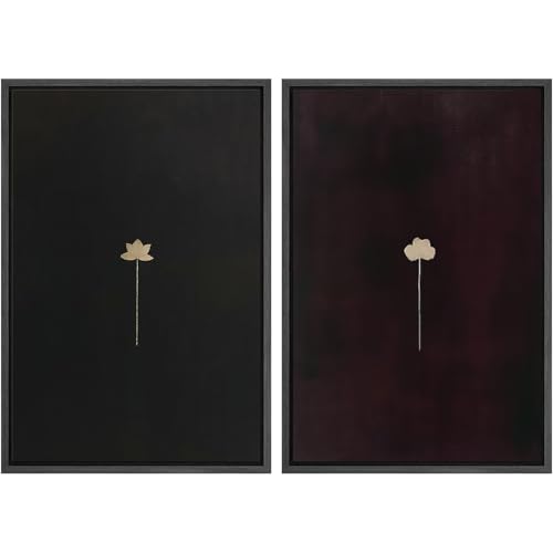 MUDECOR Framed Canvas Print Wall Art Set Minimal