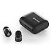 Rowkin Micro Touch Control True Wireless Earbuds Headphones: 15+ Hours Bluetooth 5 Smallest Mini Earphones & Charging Case. Deep Bass Sound Headset, Mic & Noise Reduction for Android & iPhone (Black)