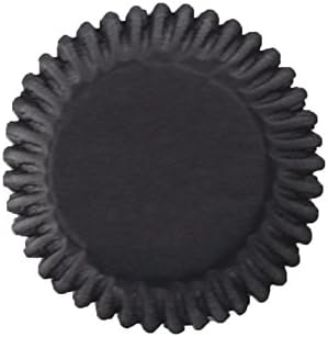 large black muffin cases