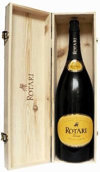 Amazon Co Jp ロータリ ブリュット ダブル マグナム ３０００ｍｌ 木箱入り 食品 飲料 お酒