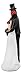 Ebros Love Never Dies Eternal Wedding Skeletons in Bridal Gown and Tuxedo Figurine Wedding Pose Picture Perfect Couple Dias De Los Muertos Day of The Dead Ossuary Macabre Decor Sculpture