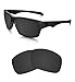 Littlebird4 1.5mm Polarized Replacement Lenses for Oakley Jupiter Squared Sunglasses OO9135 - Dark Black