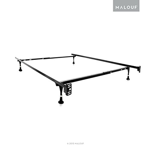 Best full size metal bed frame with hooks