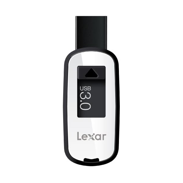 Lexar 128GB JumpDrive S23 Superspeed USB 3.0 Flash Drive Speicherstick Memory Stick - Schwarz
