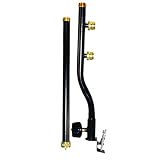 Mr. Heater 30-Inch/15-Inch Propane Distribution Post, Three 1 by 20 Male Throwaway Cylinder Threads x P.O.L. 30-Inch and 15-Inch Post in One