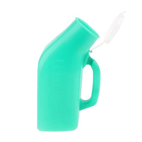 1200ML Portable Male Urinal Bottle, Emergency Men Urinal Pee Potty with Lid for Hospital, Car Travel, Outdoor Camping, Traffic Jam