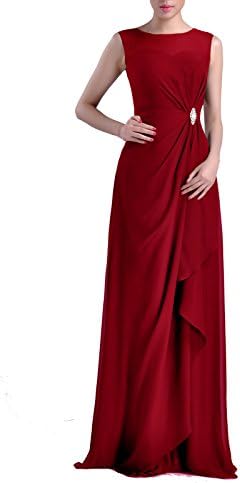 Formal Bridesmaid Dress Chiffon Special Occasion Long Mother of the Bride Groom Dress