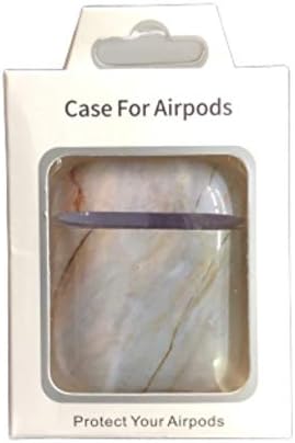 Amazon いいものプラス Airpodsケース 大理石 かわいい 韓国 ブランド キャラクター スヌーピー おしゃれ 人気 カバー 充電 ディズニー ナイキ カラビナ 防水 防塵 ハードケース 橙 グレー Orange Gray A いいものプラス イヤホン ヘッドホンケース