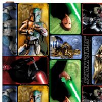 Star Wars Hallmark Expressions Birthday Gift Wrapping Paper (1 Roll, 20 Sq Ft.)