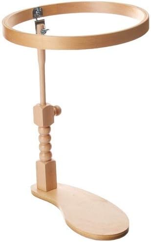 Lacis Sit-On Embroidery Lap Frame 10 inch, Transparent - Image 4