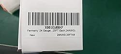 Fermerry 24 AWG Stranded Wire Spool 25ft Each 6