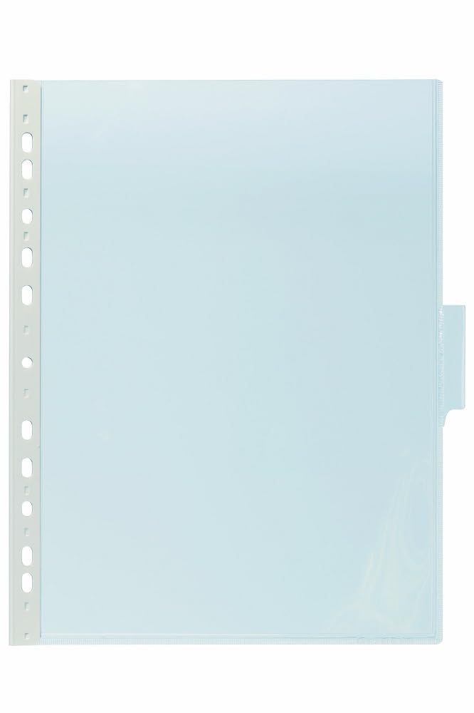 Durable 560719 Universal Punching Function Display Panel with Transparent Rider (Pack of 5)