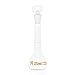 25ml Volumetric Flask with Ground Glass Stopper, Class A, 3.3 Borosilicate Glass with White Graduation, HUAOU, Pack of 1