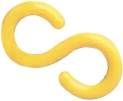 S HOOK - 2" - YELLOW Pack of 12
