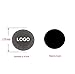 Ldntly 2.75 Inch Diameter Car Cup Holder Coasters,Oval Tough Car Logo Vehicle Travel Auto Cup Logo Heavy Duty Rubber Coaster 2 pcs Set (fit Jaguar)