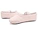 CIOR Ballet Slippers for Girls Classic Split-Sole Canvas Dance Gymnastics Yoga Shoes Flats(Toddler/Little Kid/Big Kid/Women) VTW01-2,Pink,25A