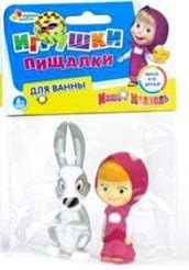 play together Masha and the Bear cartoon bath toy set. Masha and the rabbit. Маша и медведь (мультфильм) детский набор для ванны. Маша и заяц