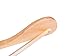Amber Home 5 Pack Natural Wide Shoulder Wooden Suit Coat Hangers with Non Slip Pants Bar, Solid Wood Jacket Clothes Hangers Smooth Finish for Dress, Pants, Heavy Clothes (Natural, 5 Pack)