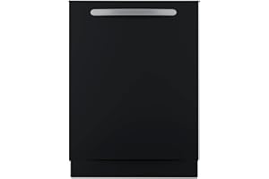 Summit Appliance DW243BADA 24" Wide Built-In Dishwasher, Black, ADA Compliant, Quite Performance, Touch Controls, Digital Display, Top Control Panel, Stainless Steel Interior, 8 Wash Programs