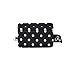 JuJuBe Be Charged Compact Slotted Card Case, Legacy Collection - The Duchess - Black with White Polka Dots
