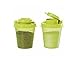 Tupperware Salt and Pepper Shakers Mini Midgets Set in Margarita Lime
