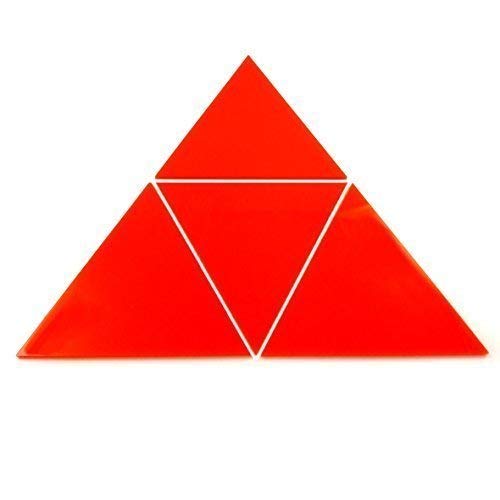 Super Cool Creations Orange Triangle Mosaic Wall Tiles - Pack of 10-20cm x 20cm