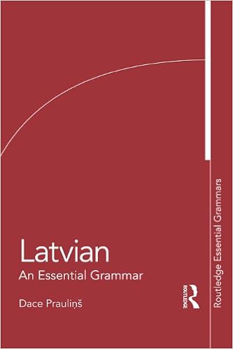 Latvian An Essential Grammar Routledge Essential Grammars Kindle Edition By Prauli S Dace Reference Kindle Ebooks Amazon Com Latvian An Essential Grammar Routledge Essential Grammars Kindle Edition By Prauli S Dace Reference Kindle Ebooks Amazon Com