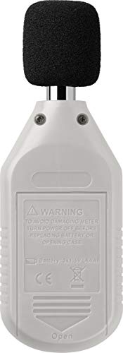 Voltcraft Mini Sound Level Meter SL-10, Dark/Light Grey, Parameters, Frequency, Pitched Sound dBA - Thumbnail 3