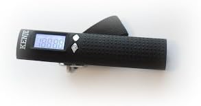 110 Lbs Luggage Scale With POWER BANK 2600 mAh External Battery Charger With Flashlight for Apple Phone iPad Samsung Galaxy Smartphones Tablet