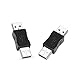 Electop USB Male to USB Male Gender Changer Adapter Coupler Converter (2 Pack) primary