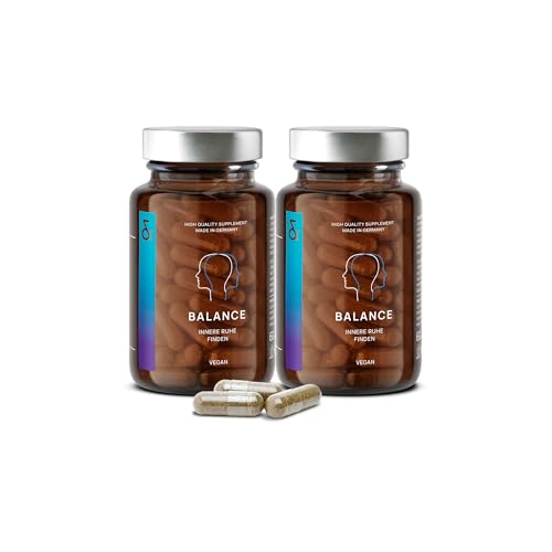 CLAV® N°5 Balance, Serotonin & Dopamin mit Ashwagandha, 120 Vegane Kapseln