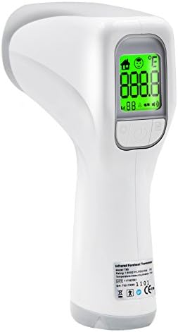 ZenNutt Temporal Thermometer Non-contact Medical Forehead Baby Infrared Thermometer for Kids Infants Adult Patient with Fever Alarm